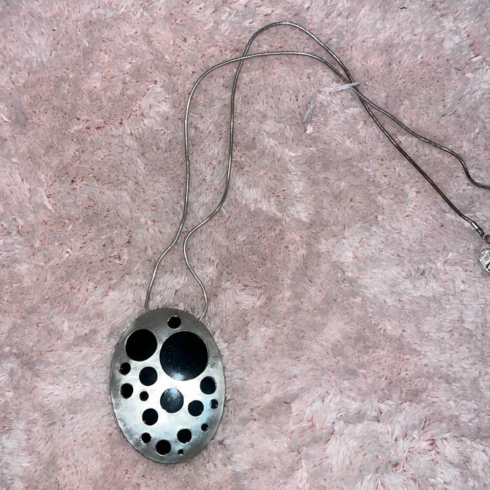 Silver necklace